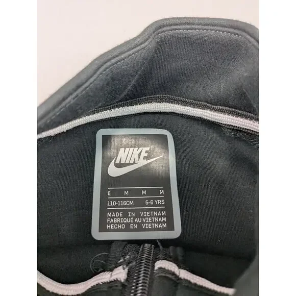 Nike Tech Fleece Black Dress - Girls 6